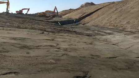 أعمال القطع والردم مشروع الطايف