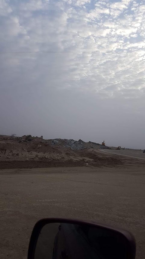 أعمال القطع والردم مشروع الطايف