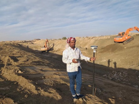 أعمال القطع والردم مشروع الطايف