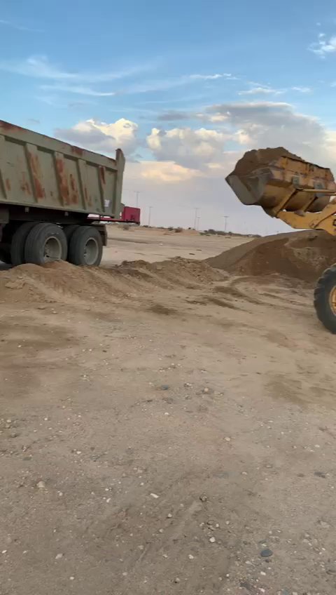 أعمال القطع والردم مشروع الطايف