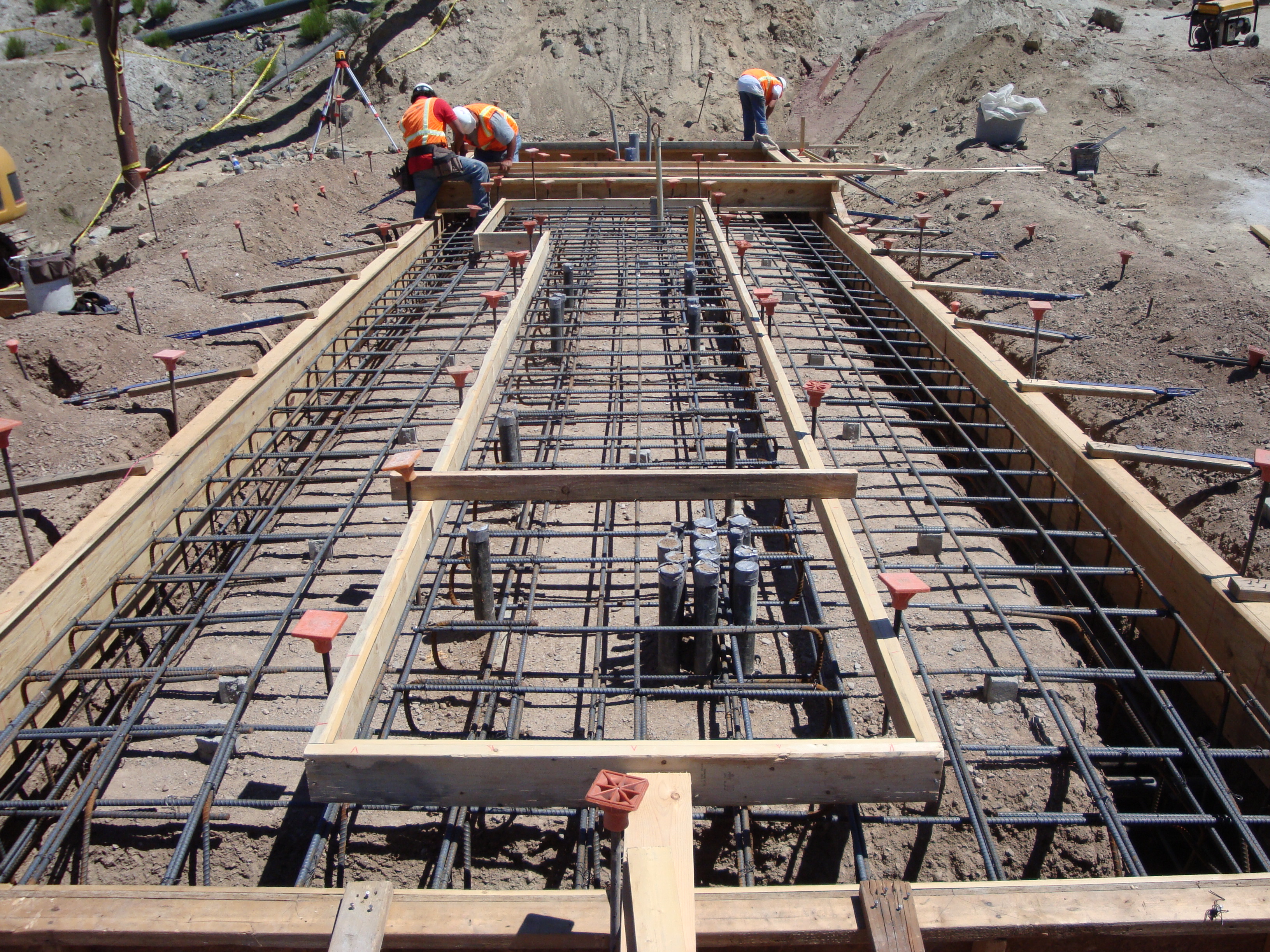 قسم اعمال الخرسانات بجميع انواعها